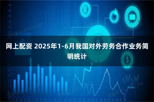 网上配资 2025年1-6月我国对外劳务合作业务简明统计
