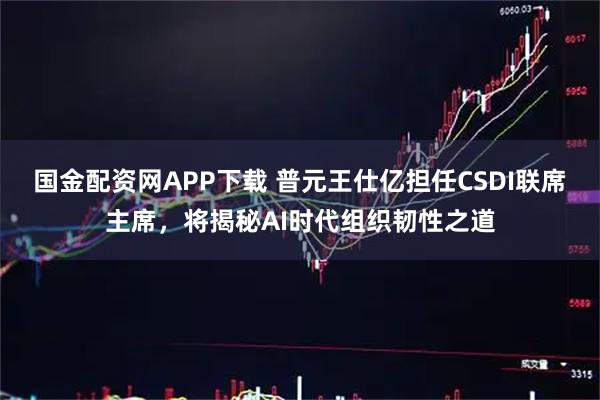 国金配资网APP下载 普元王仕亿担任CSDI联席主席，将揭秘AI时代组织韧性之道